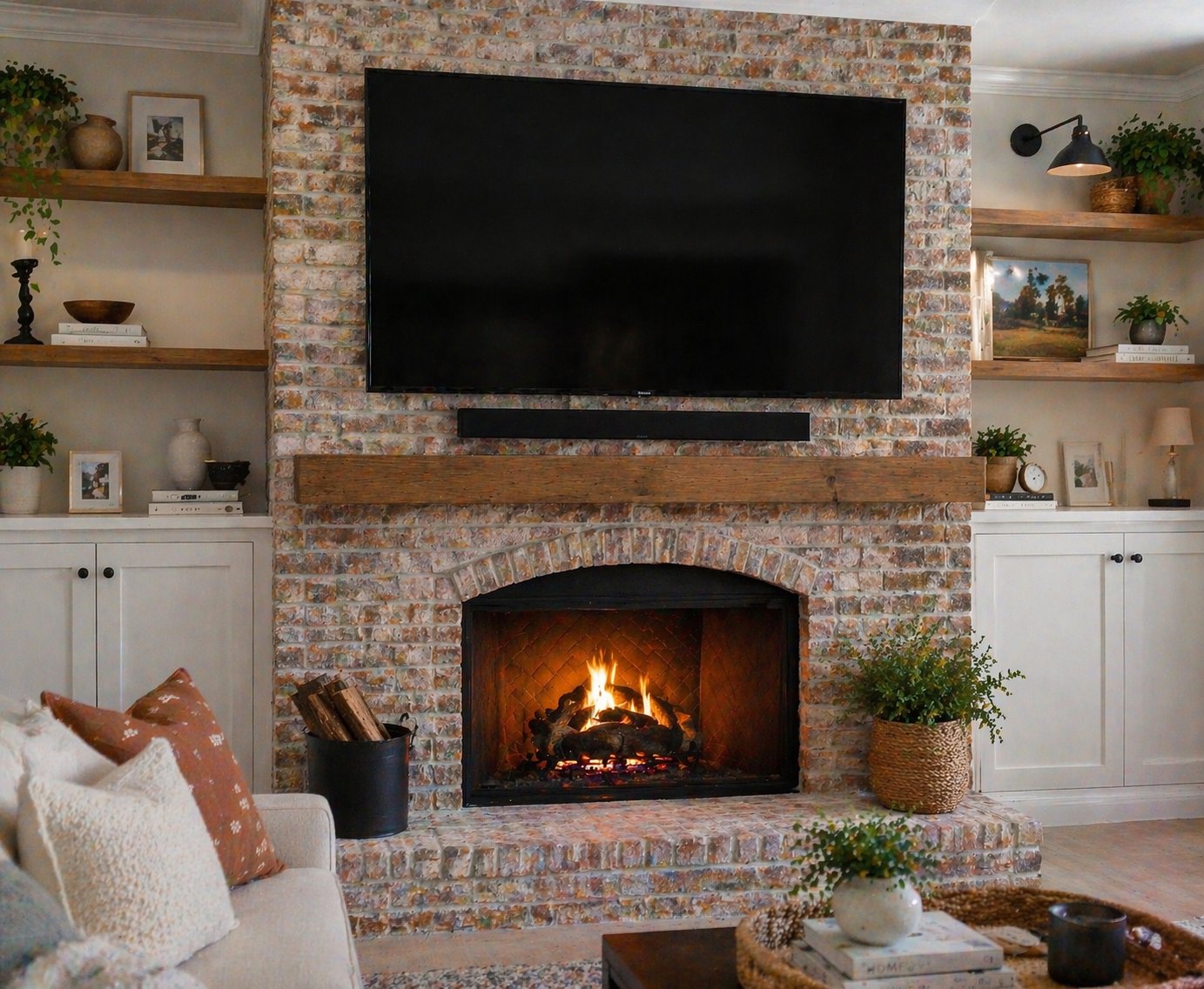 Soundbar wall mounted